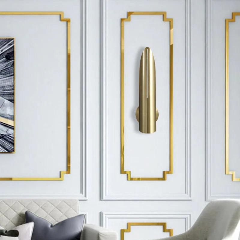 Afralia™ Nordic Minimalist Bullet Wall Lamp for Indoor Spaces