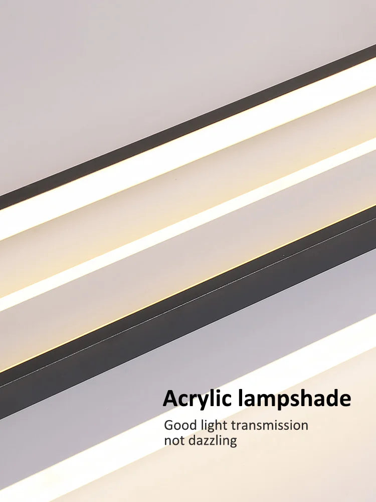 Afralia™ Modern LED Ceiling Light for Aisle, Entry, Porch, Balcony - Simple & Stylish