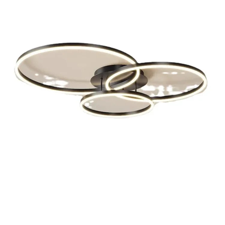 Afralia™ LED Chandelier Modern Style Ceiling Lamp Bedroom Dining Room Light