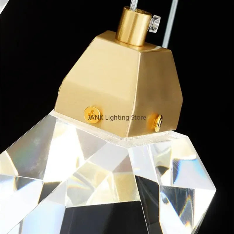 Afralia™ Crystal Chandelier Pendant Lights for Elegant Home Decor