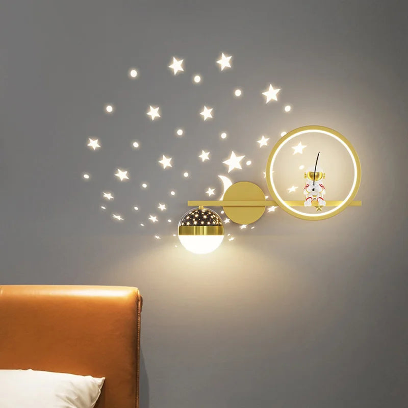 Afralia™ Nordic Modern LED Wall Lamp Creative Sconces Indoor Lighting for Home Decor