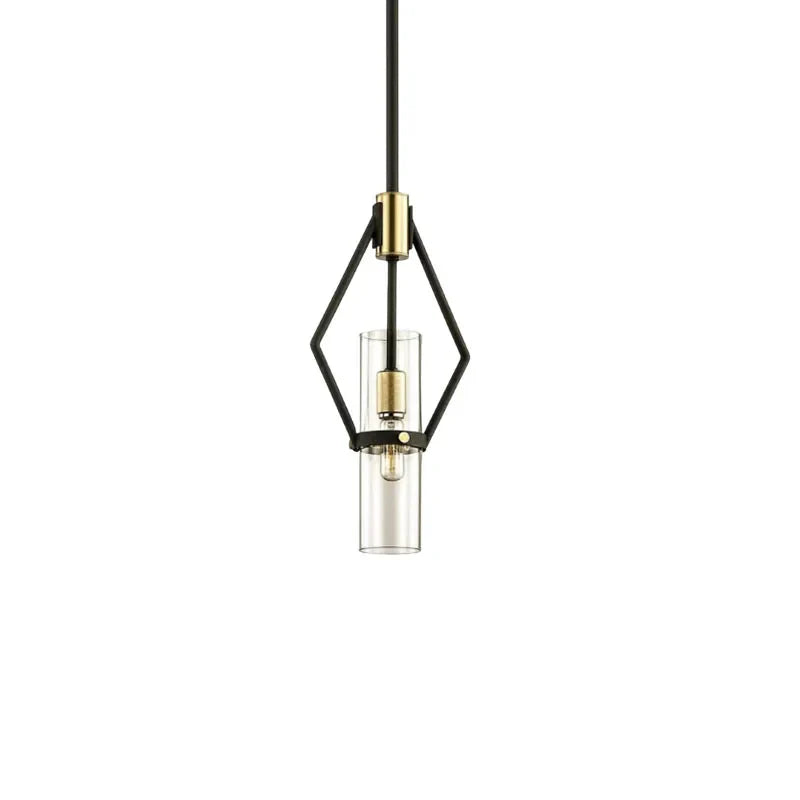 Afralia™ Clear Glass E27 Bulb Pendant Lights for Dining Room, Kitchen, Bedroom