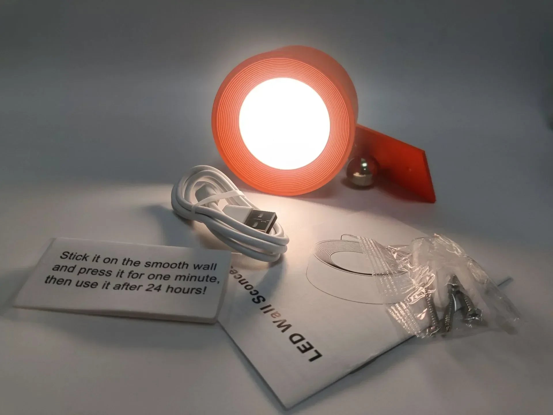 Afralia™ RGB Desk Lamp: Portable, Magnetic, Rechargeable, 360° Rotation, Wall Mount, Reading Light