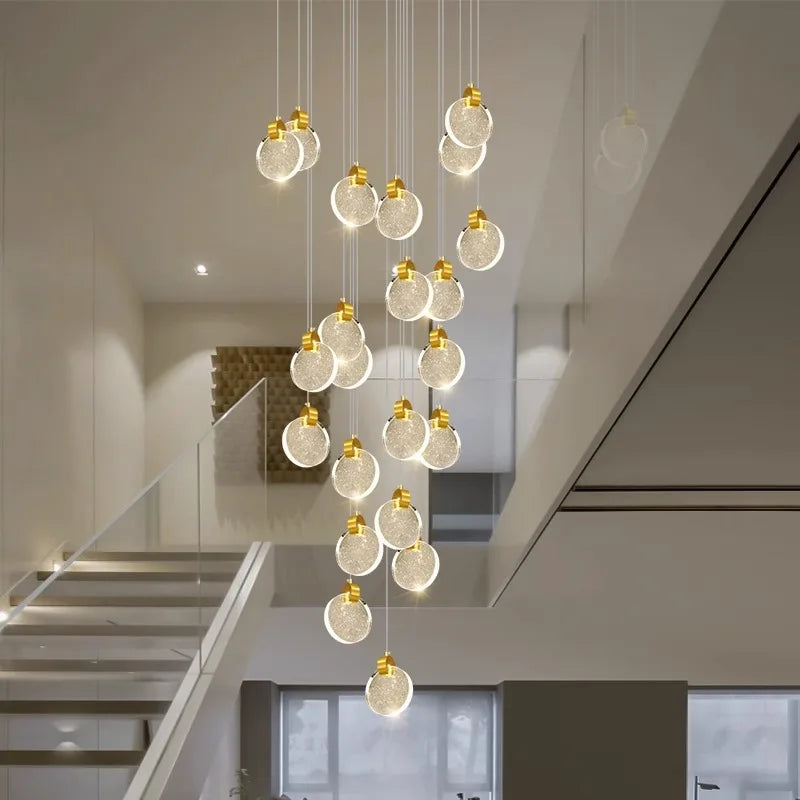 Afralia™ LED Pendant Chandeliers for Modern Home Decor and Indoor Lighting
