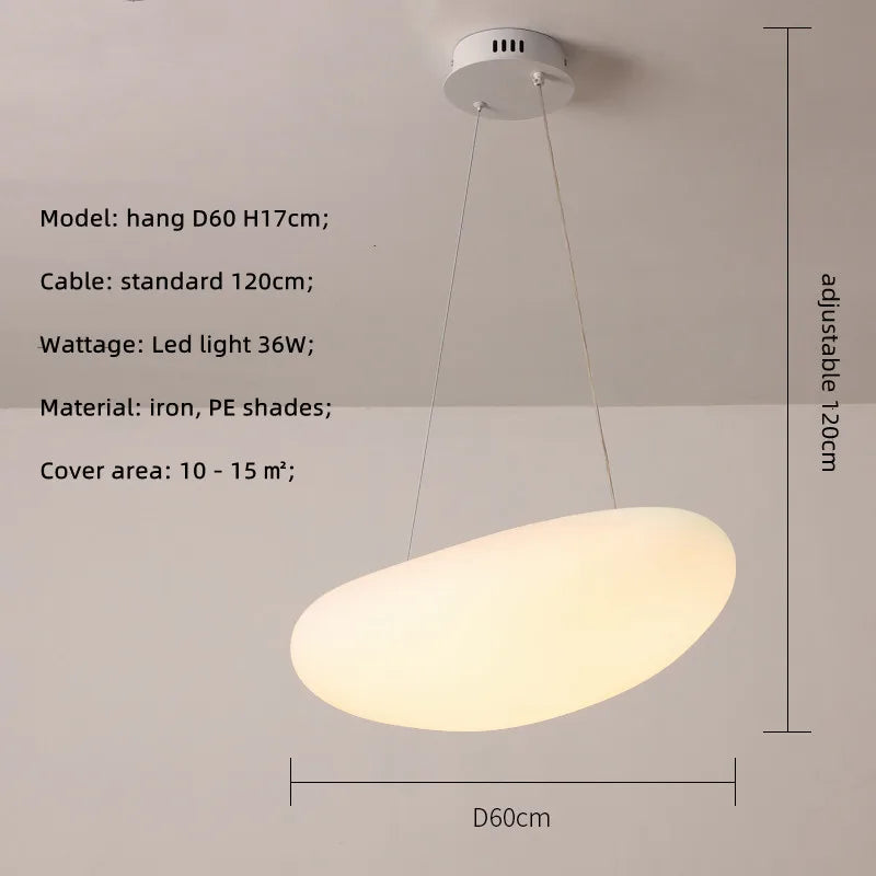 Afralia™ LED Cobblestone Chandelier with Smart Dimmable Lights - Modern Indoor Lighting Fixtures