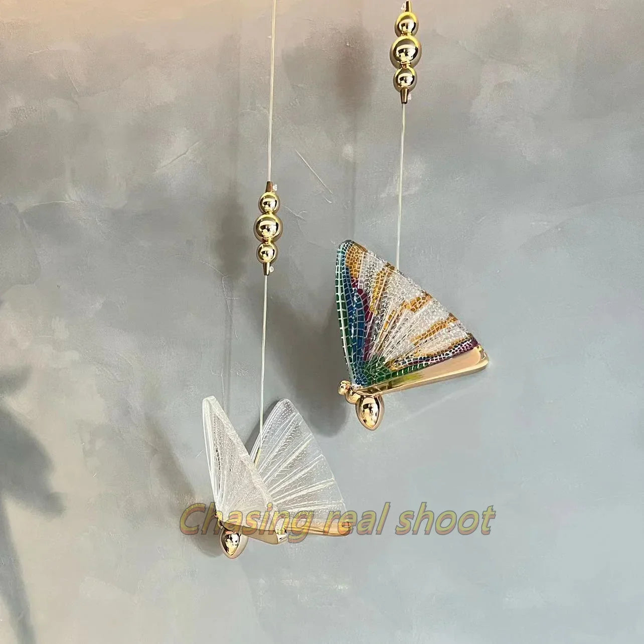 Afralia™ Butterfly LED Pendant Light for Bedroom and Living Room Decor