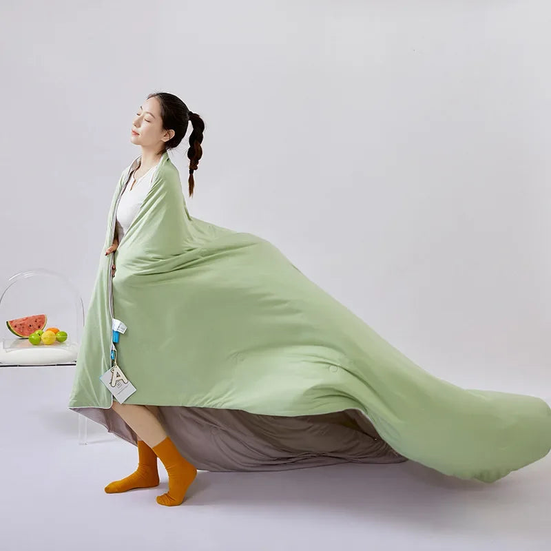 Afralia™ Multicolored Summer Cooling Blanket: Lightweight & Comfortable Quilted Quilt