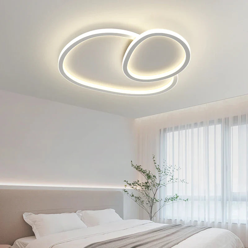 Afralia™ Smart Living Room LED Ceiling Lamp for Bedroom Dining Indoor Lighting