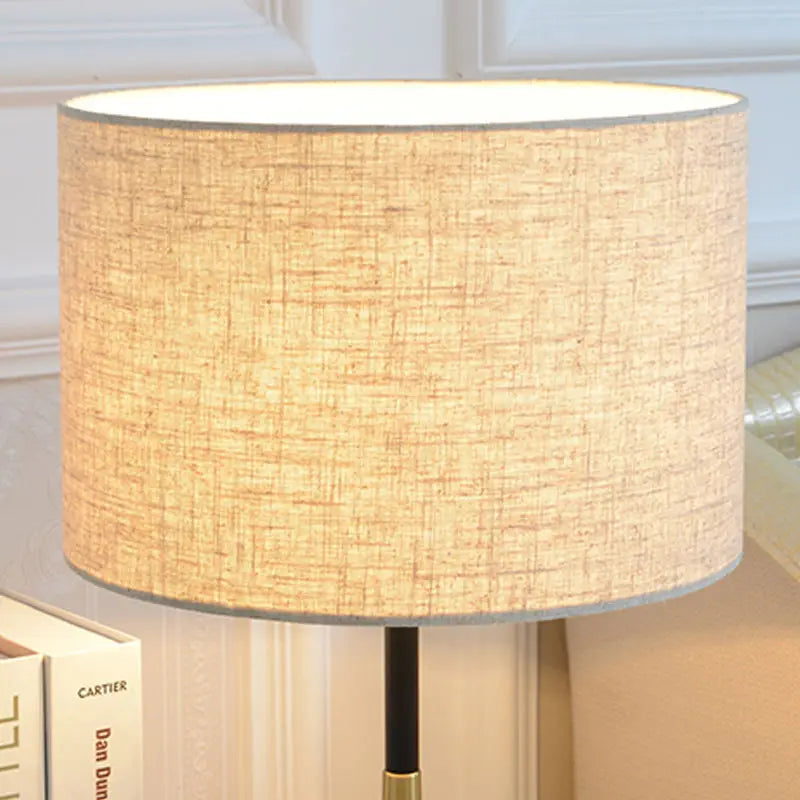 Afralia™ Fabric Postmodern Desk Lamp: American Style, Minimalist, Creative Design