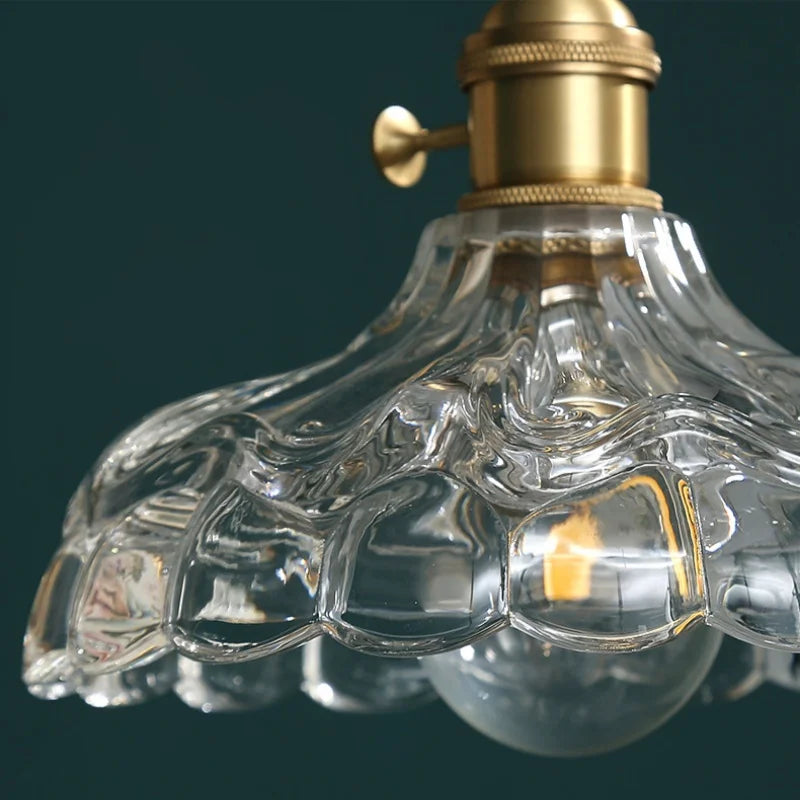 Afralia™ Nordic LED Glass Pendant Light - Modern Home Decor for Dining Room & Stairway