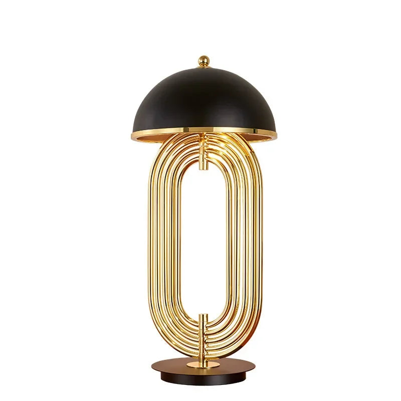 Afralia™ Mushroom Shape LED Table Lamp for Modern Antique Style Hotel Decor and Office Living Room