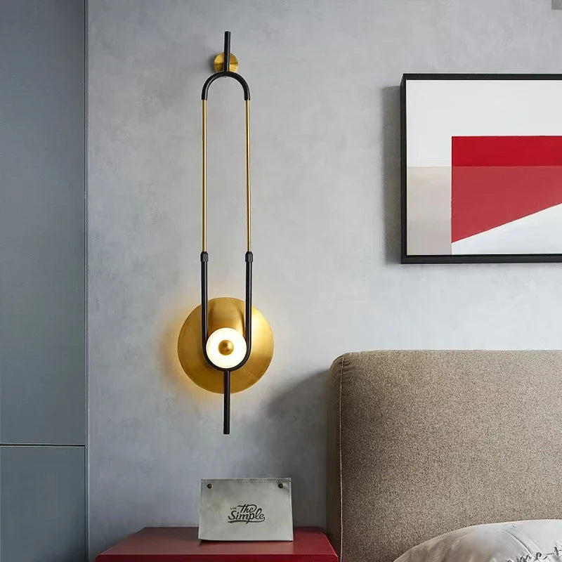 Afralia™ Marble Wall Lamp: Nordic Minimalist Luxury Sconce for Living Room, Bedroom, Aisle.