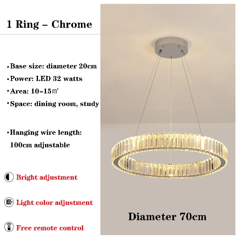 Afralia™ Crystal Chandelier: Modern Luxury LED Ceiling Pendant Light for Living Room and Building Hall
