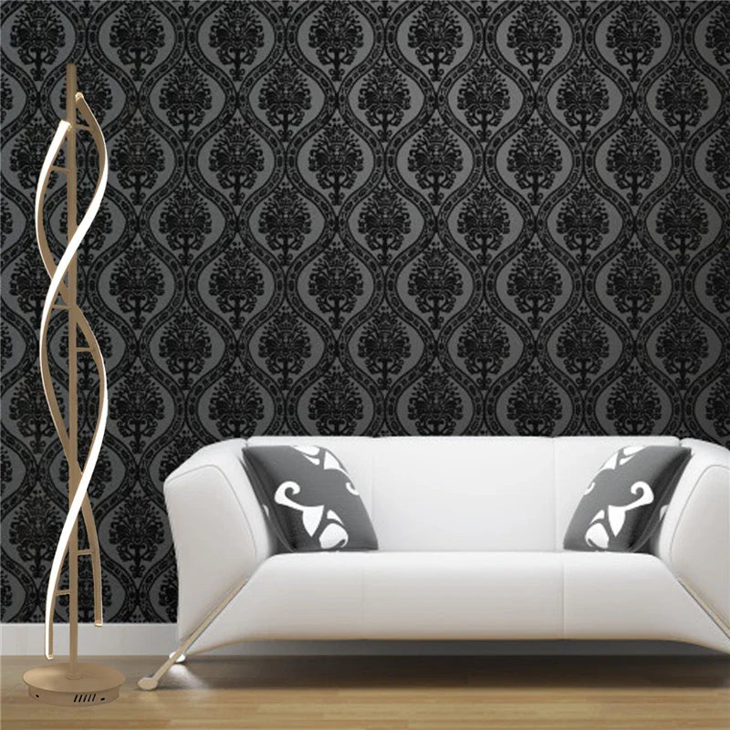 Afralia™ LED Acrylic Art Floor Lamp Modern Home Décor Living Room Bedroom Light