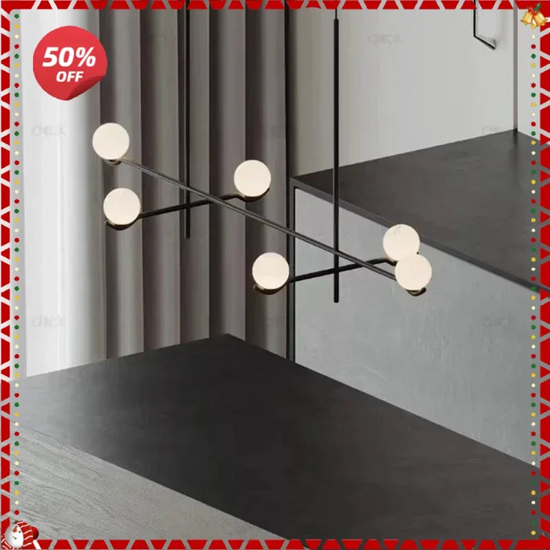 Afralia™ Modern Glass Pendant Light with G9 Bulb