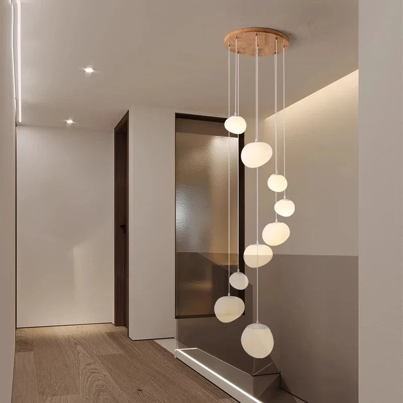 Afralia™ Nordic Dining Room Pendant Ceiling Chandelier for Indoor Lighting