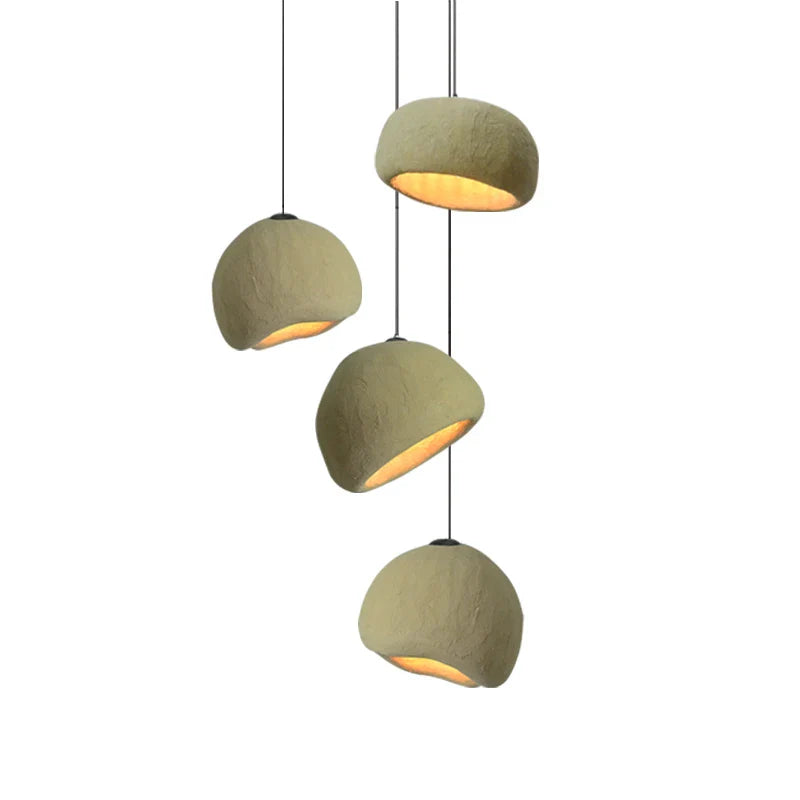 Afralia™ Loft Stairs LED Chandelier: Nordic Wabi Sabi Pendant Lighting for Home Decor