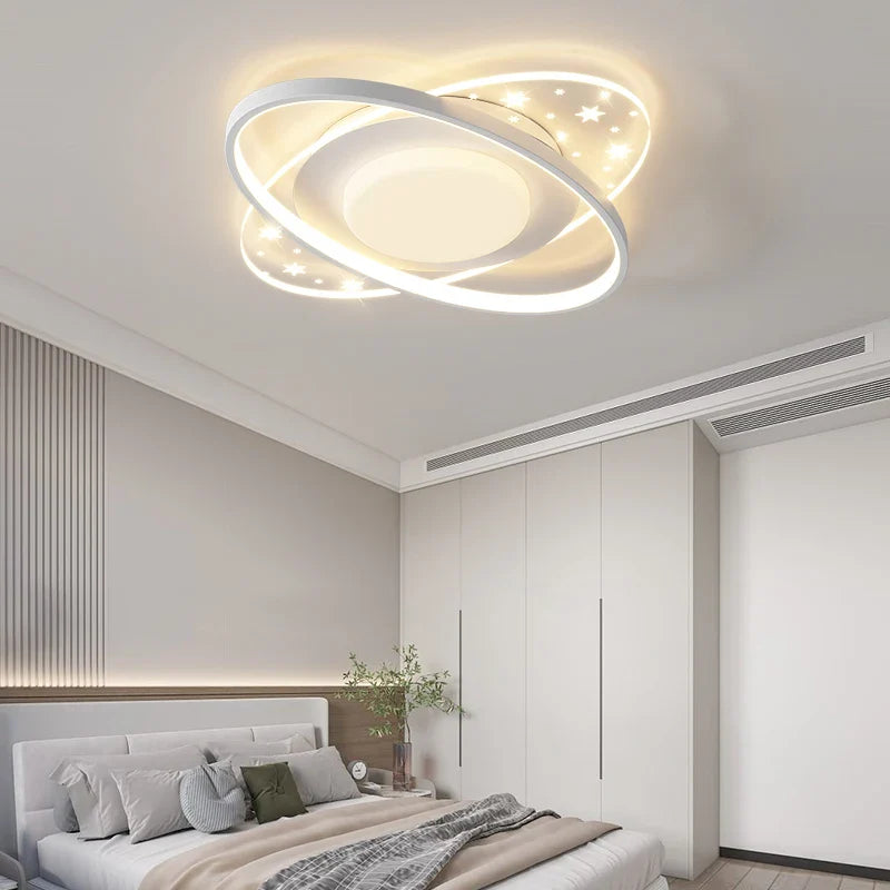 Afralia™ LED Round Ceiling Light – Modern Nordic Indoor Lamp for Living Room, Bedroom, Dining Room