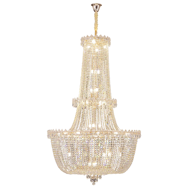 Afralia™ Crystal Duplex Chandelier: New Light Luxury Modern Design for Living Room & Hall