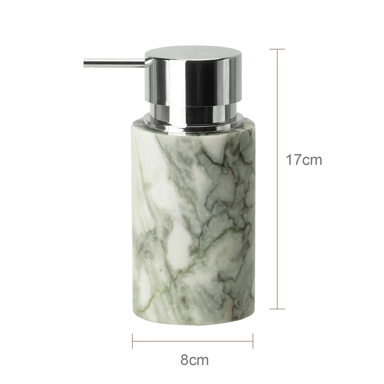 Afralia™ Emerald Marble Bathroom Set Luxury Accessories Vanity Tray & Reed Diffuser