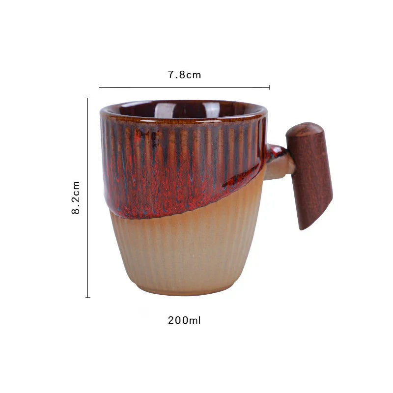 Afralia™ Ceramic Coffee Mug – Elegant Porcelain Latte Cup for Office and Home