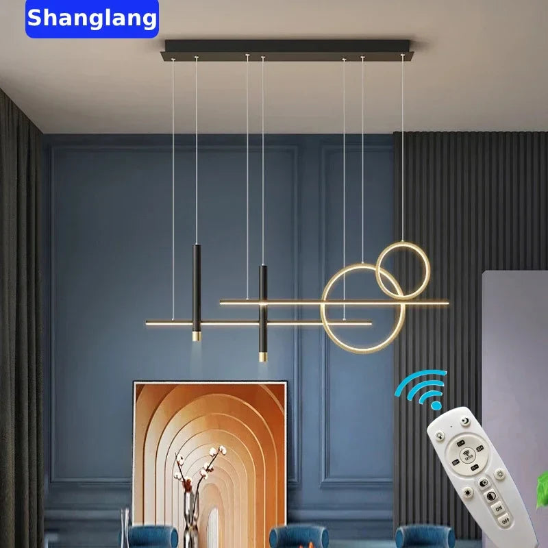 Afralia™ Nordic LED Chandelier: Modern Lighting for Living Room, Dining, Kitchen, Home Décor