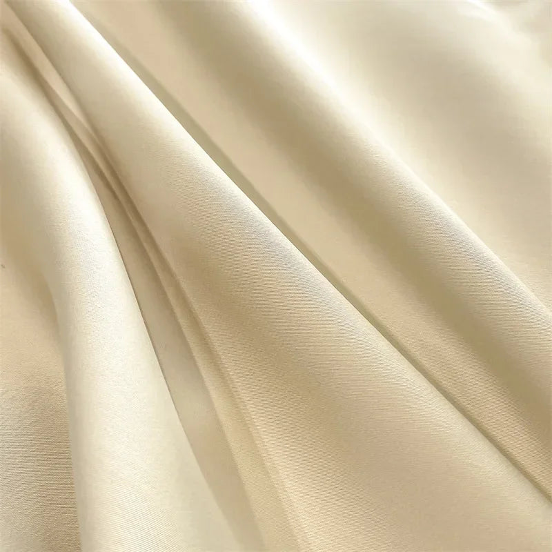 Afralia™ Svetanya 60S Lyocell Bed Linens Set - Twin Queen King Size