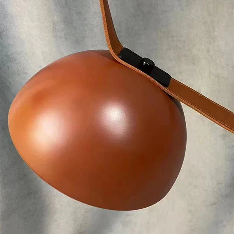 Afralia™ Leather Pendant Light: Modern Nordic DIY Chandelier for Home and Office Decor