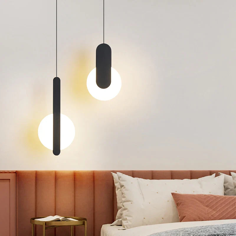 Afralia™ Modern LED Pendant Lights for Bar Restaurant Bedroom Living Room