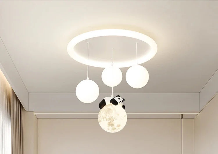 Afralia™ Cloud Bubble Ball Ceiling Light for Kids' Room Bedroom Nursery