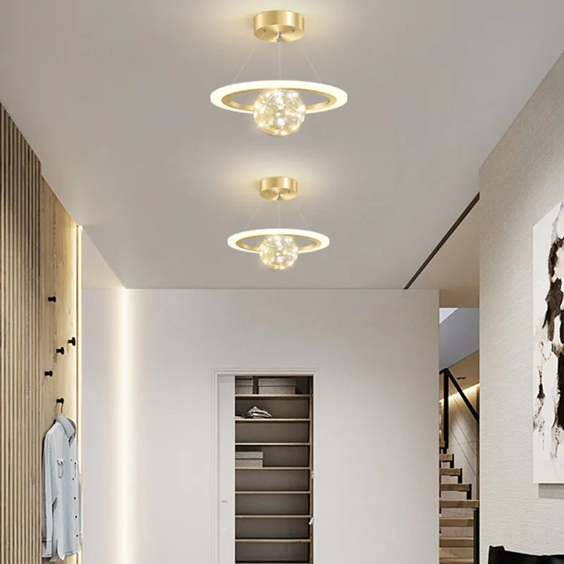 Afralia™ Nordic Sky Small Chandelier for Entrance Porch Balcony & Bedroom