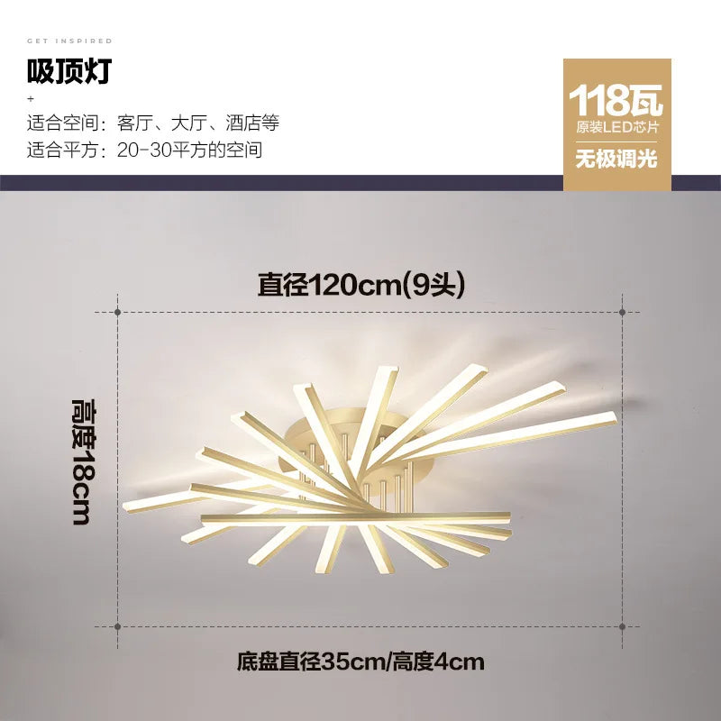 Afralia™ Modern Acrylic Ceiling Chandelier | Indoor Wrought Iron Decorative Lighting for Home