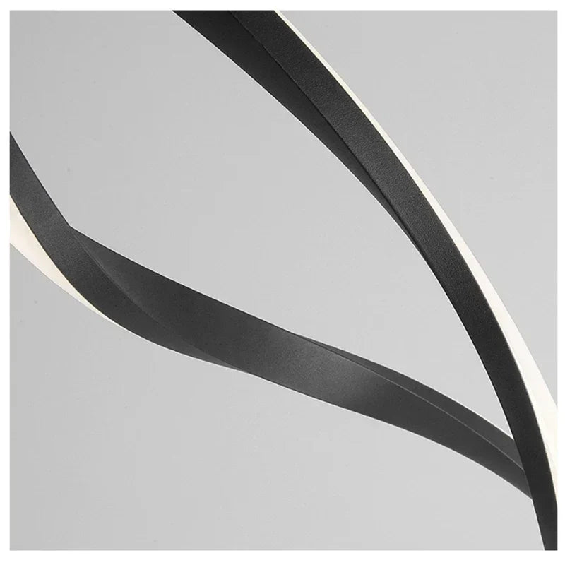 Afralia™ Wave LED Pendant Light for Office Kitchen Dining Bedroom Island Lighting