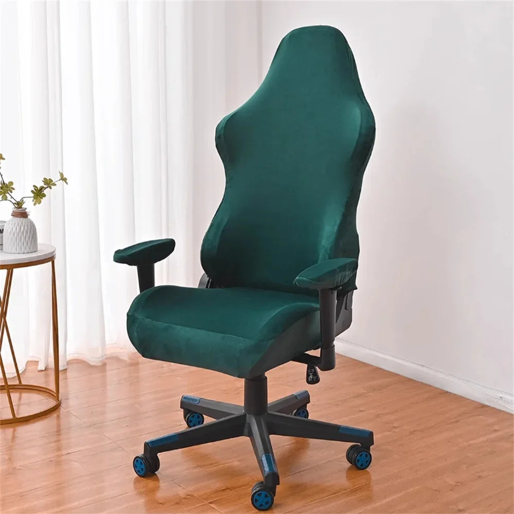 Afralia™ Velvet High Back Chair Cover: Stylish, Elastic, and Comfortable Seat Case