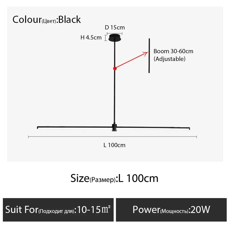 Afralia™ Tree Shaped LED Hanging Pendant Light for Modern Office Study Bar Table