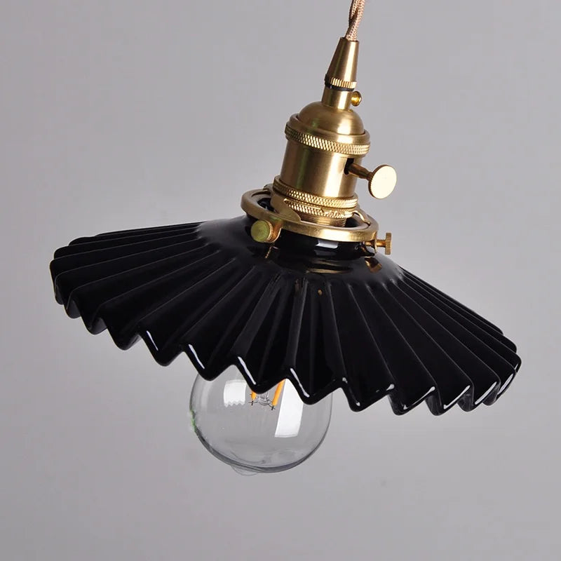 Afralia™ Black Ceramic LED Pendant Lights - Modern Nordic Style Hanglampen