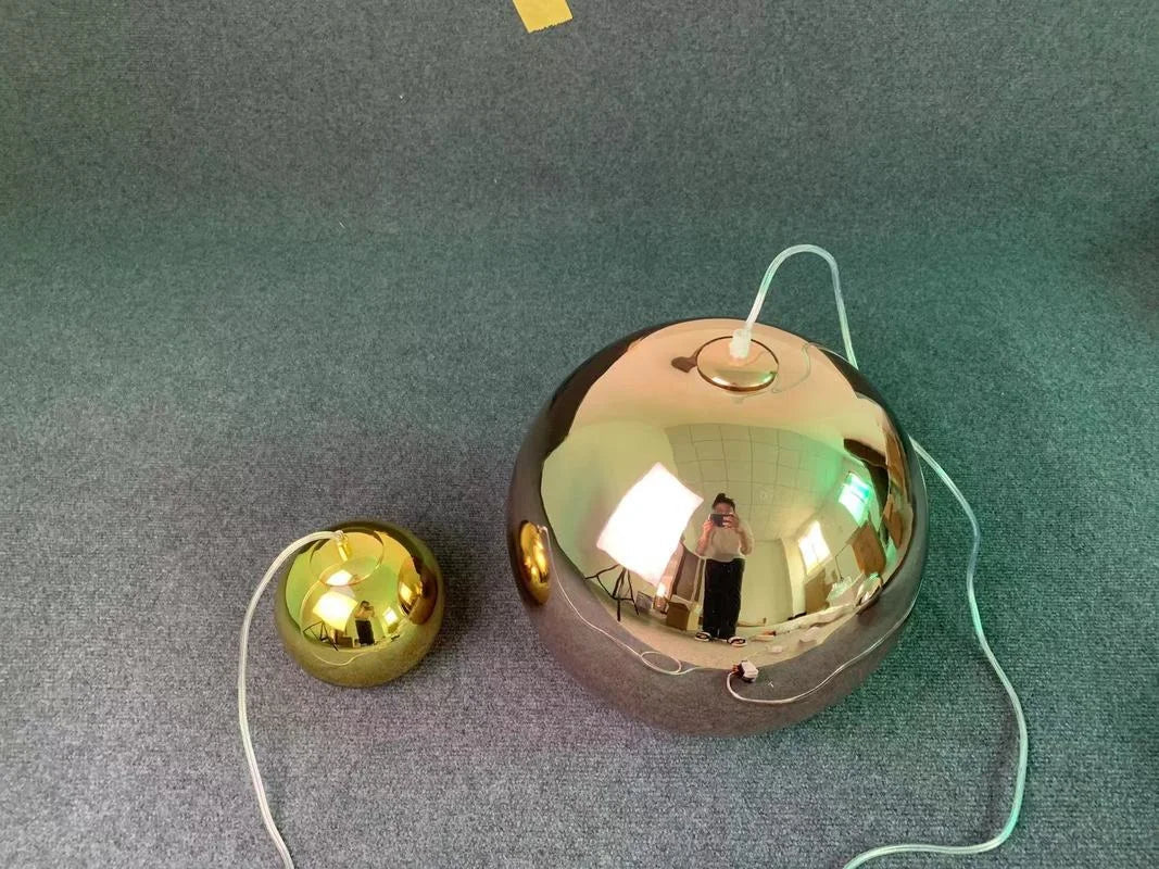 Afralia™ Glass Balls Pendant Light: Modern Industrial Lighting Fixture