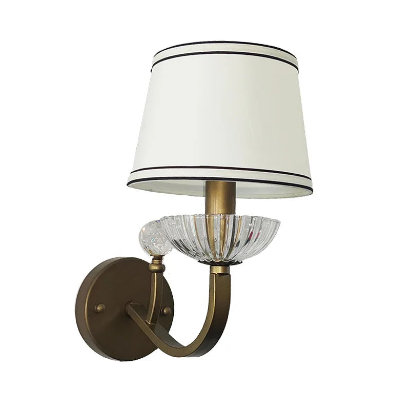 Afralia™ Rural Antique Bedroom Wall Sconce for Hotel Hallway, Living Room Lighting