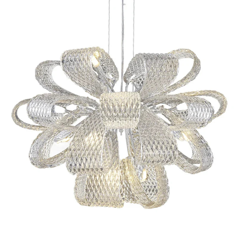 Afralia™ Glass Pinecone LED Chandelier: Modern Art Deco Pendant Lighting