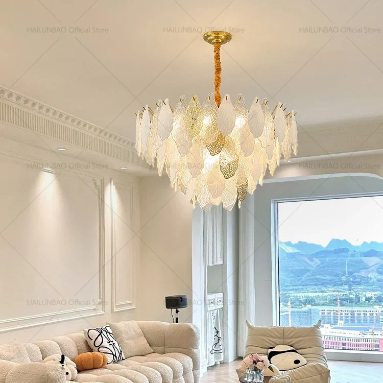 Afralia™ French Crystal Chandelier for Elegant Living Room, Bedroom, or Restaurant