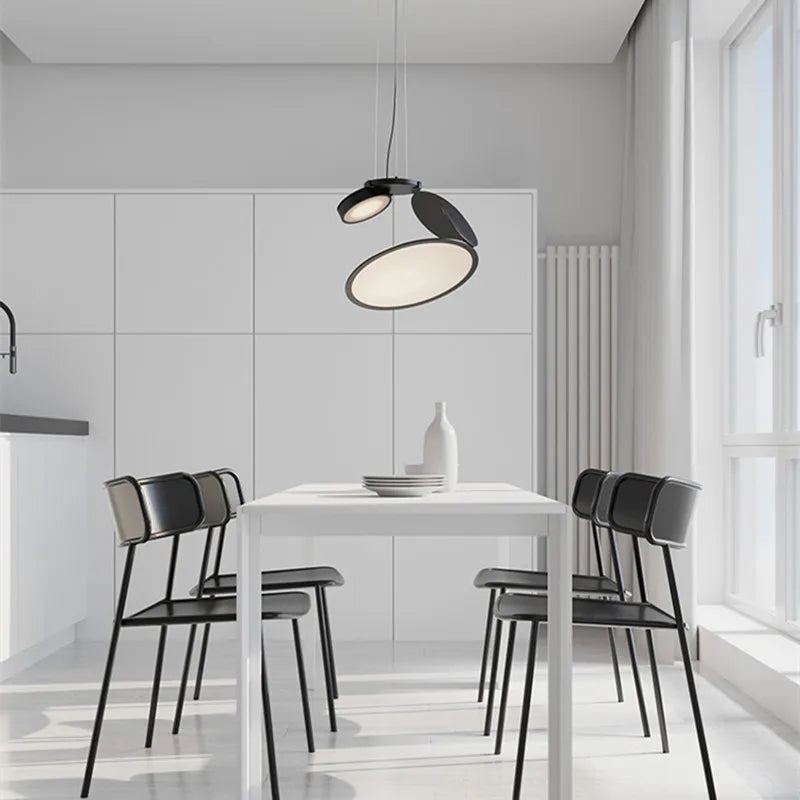 Afralia™ Round Pendant Light: Nordic Minimalist Restaurant Designer Art Bedside Lamp for Cafe Décor