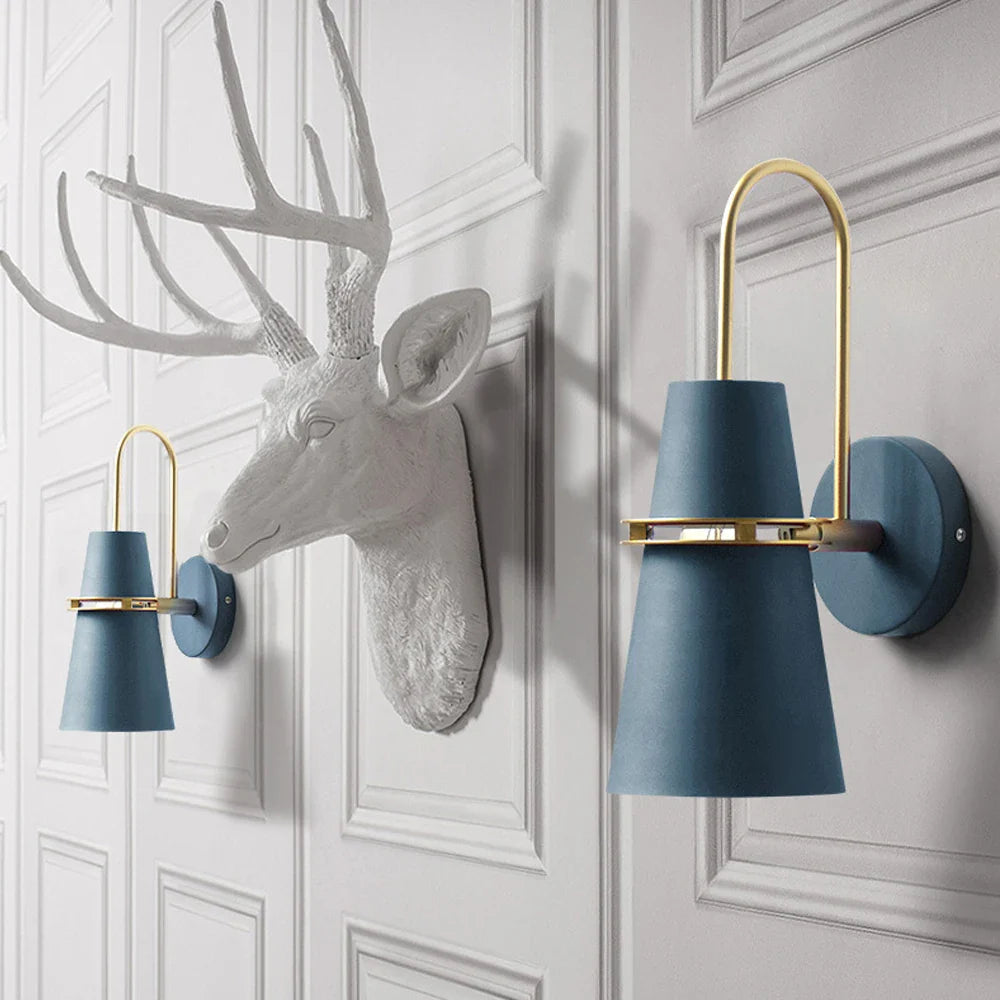 Afralia™ Modern Nordic E27 Wall Lights Sconce Lamp for Bedroom Living Room Decor