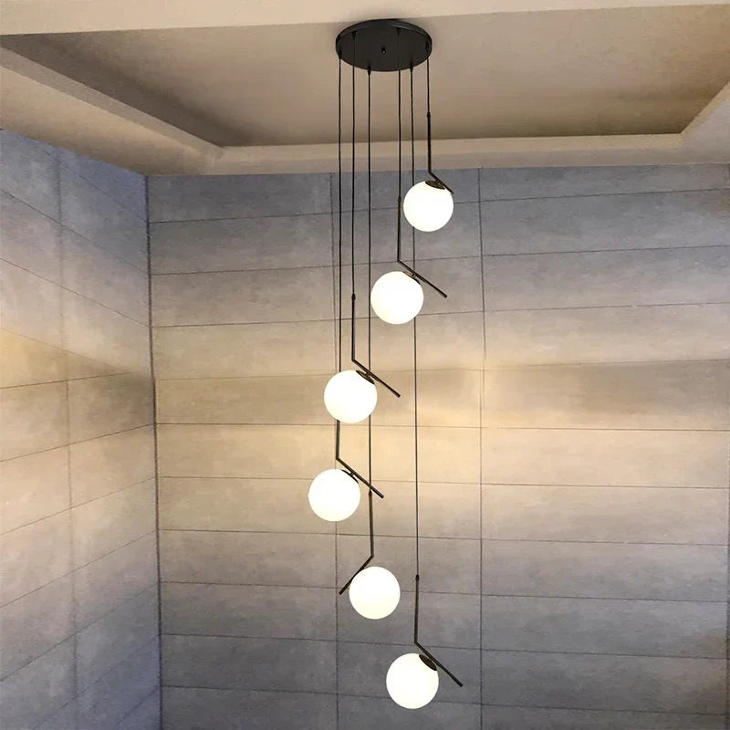 Afralia™ Magic Beans LED Chandelier for Home Decoration in Dining & Living Room