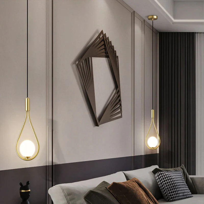 Afralia™ LED Pendant Lights with G9 Bulb for Indoor Chandelier