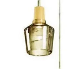 Afralia™ Glass Lampshade Pendant Light, Wooden Hanging Suspension, Retro American Design