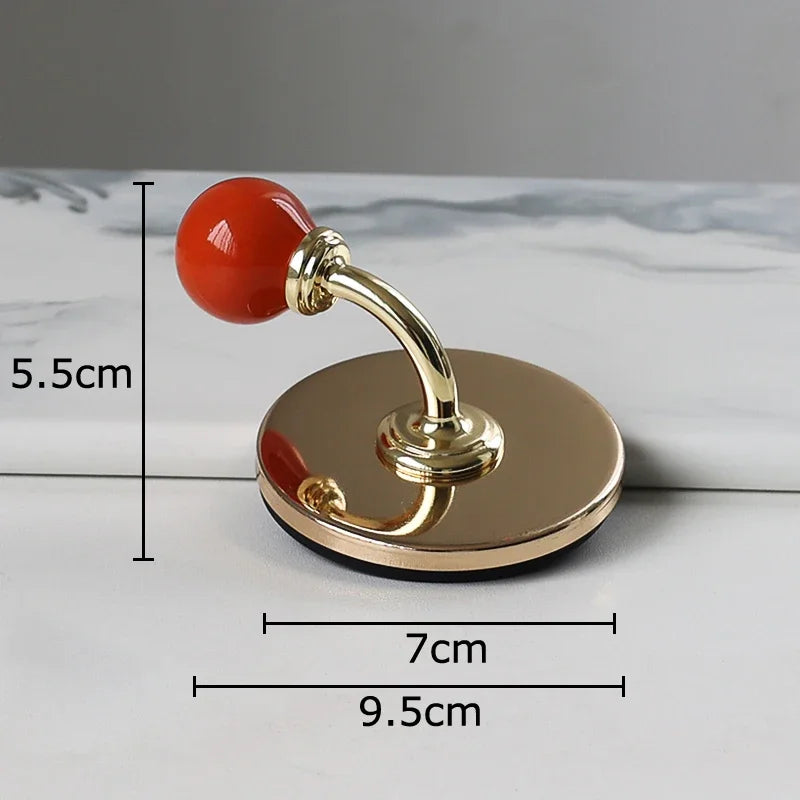 Afralia™ Colorful Wall Hooks Storage Organizer for Hats and Clothes