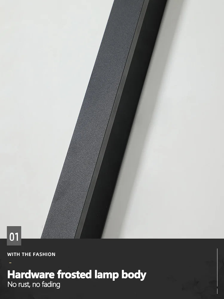 Afralia™ Modern Nordic Outdoor Wall Light LED IP65 110/220v - Waterproof Garden Wall Lamp