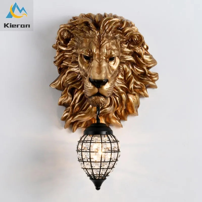Afralia™ King Crystal Wall Lamp for Bedroom Living Room Hotel Club Decor
