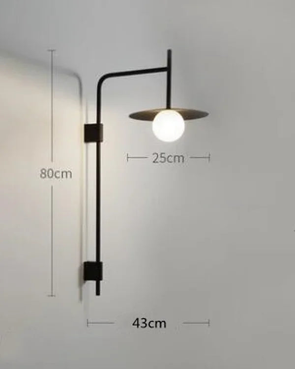 Afralia™ Nordic LED Wall Lights Modern Bedroom Fixture Indoor Lamp