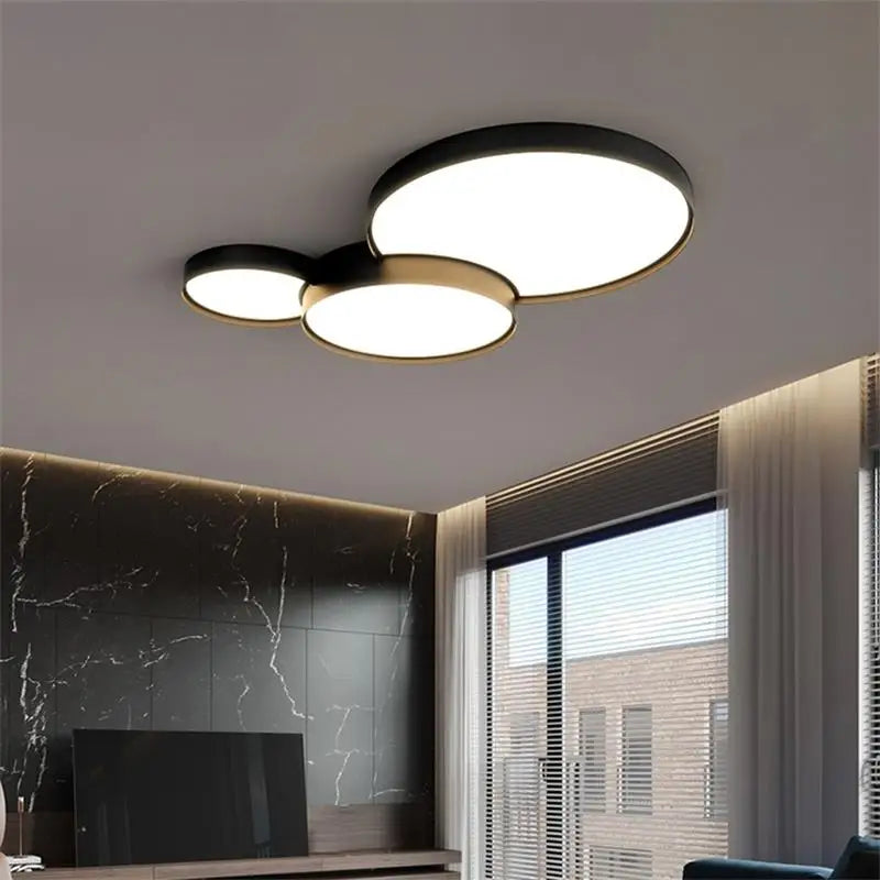 Afralia™ LED Acrylic Chandelier - Modern Indoor Lighting for Bedroom Kitchen Living Room